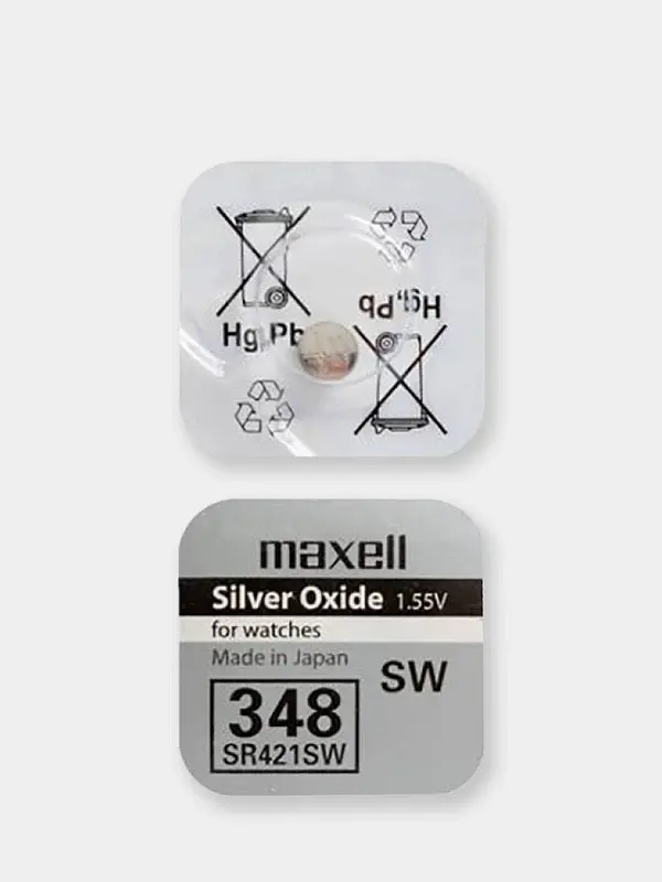 Батарейка Maxell SR421SW 1PC EU MF (6813373) - фото 2