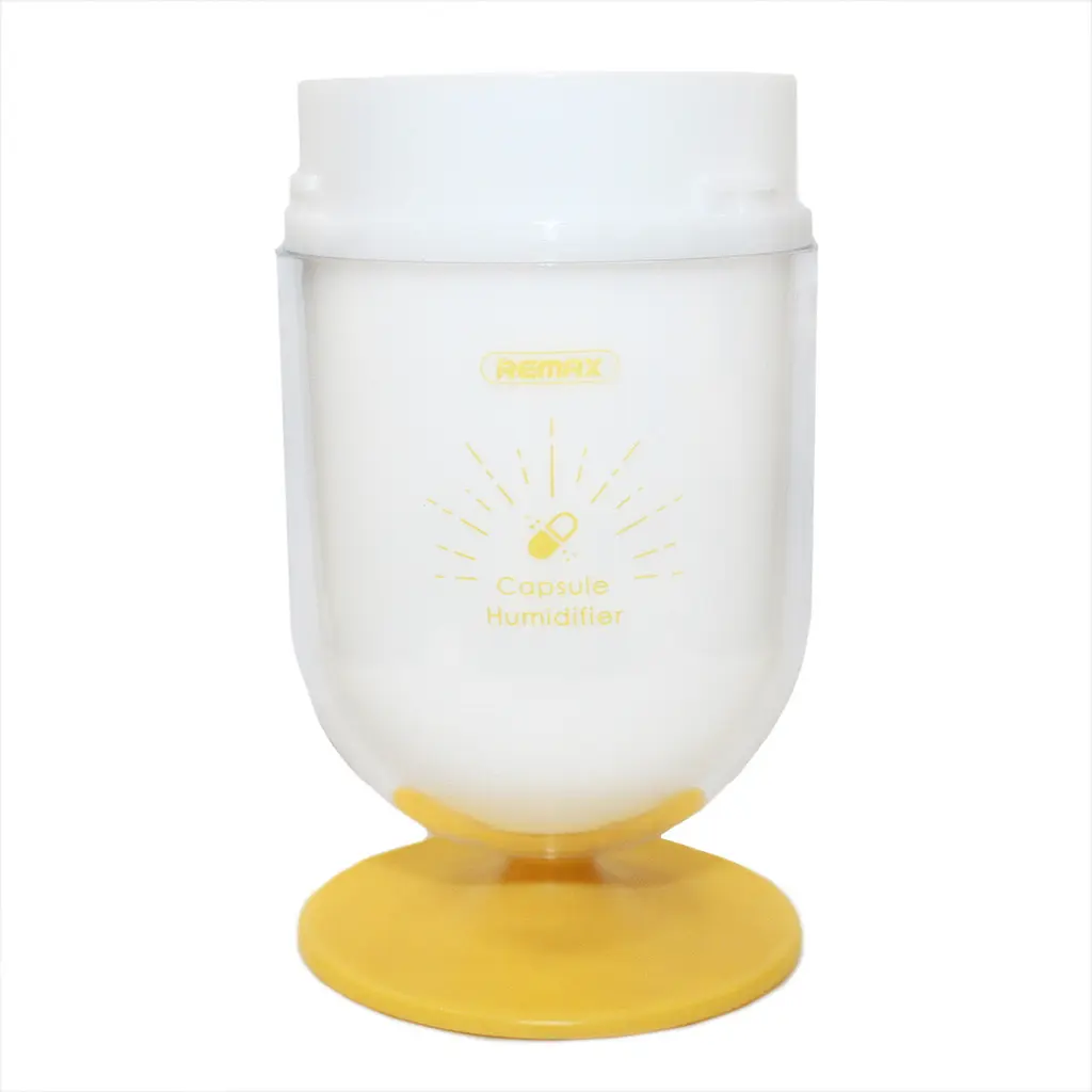 Зволожувач повітря Remax RT-A500 Capsule Mini Humidifier жовтий (6954851281870) - фото 2