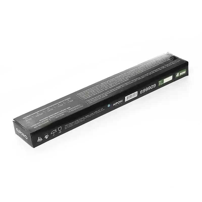 Електроди зварювальні Apro Е 60/13 AC/DC 5 кг 4 мм 30412 - фото 6