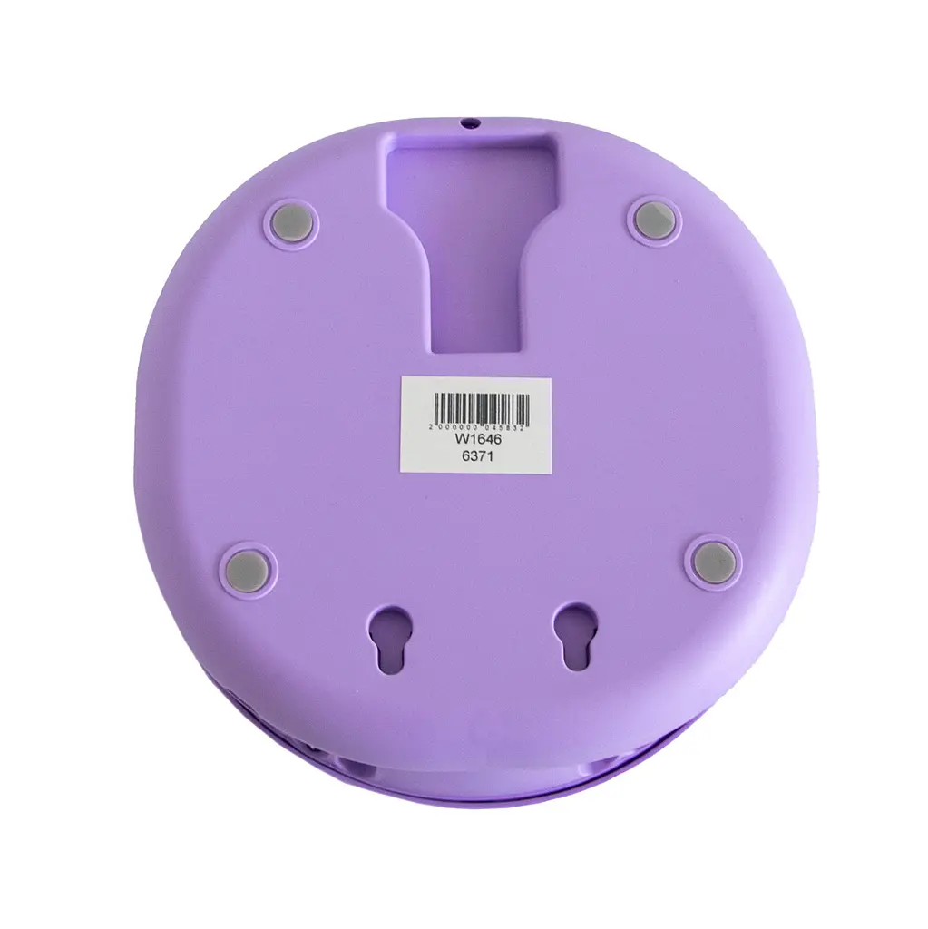 Настільний вентилятор Mini Fan W1646 фіолетовий, складаний з USB, акумуляторний - фото 4