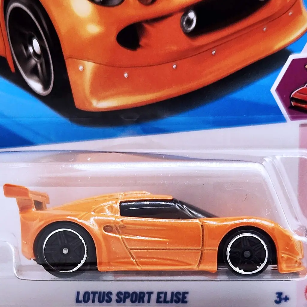 Базова машинка Hot Wheels Compact Kings Lotus Sport Elise помаранчева (5785) JJK07 - фото 4