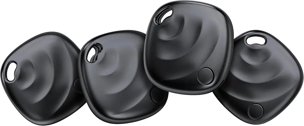 Bluetooth-трекери Hoxe для Apple Find My, комплект 4 шт з батарейками