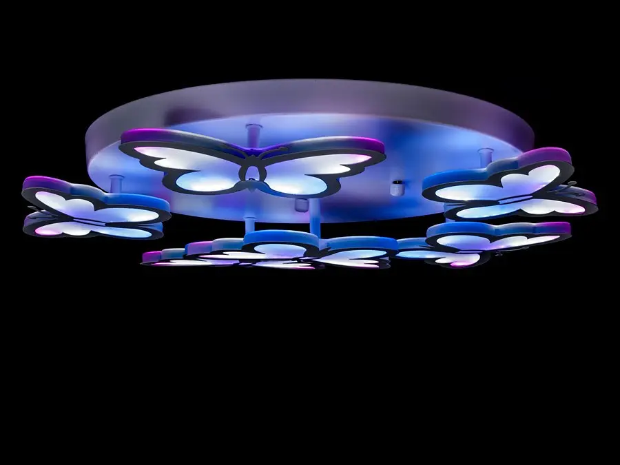 LED люстра Diasha 8067/5+1WH RGB - фото 4