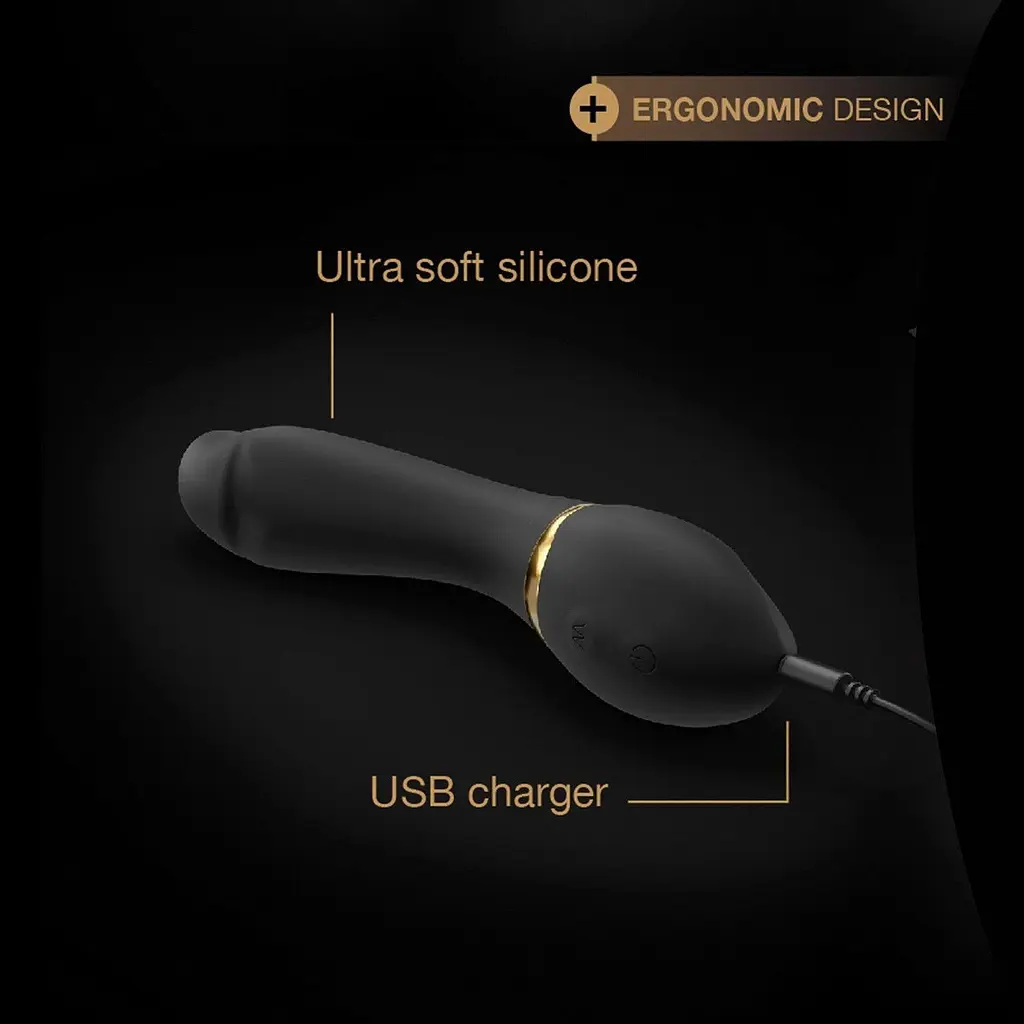 Вибратор Dorcel Tender Spot 20.5 см черный - фото 9