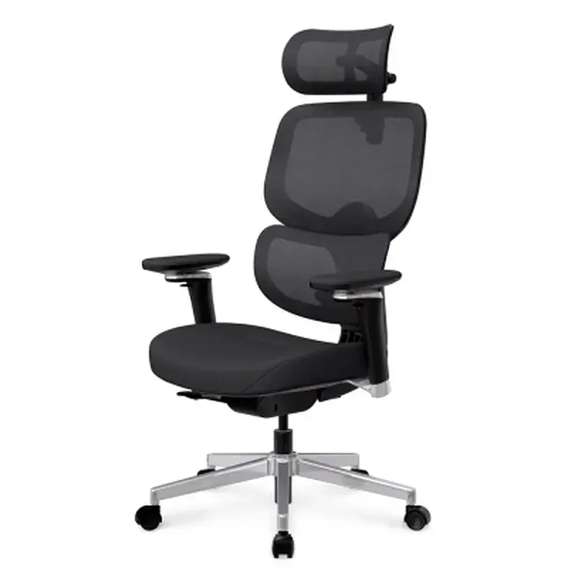 Офісне крісло Mealux D2 Air Fabric Black (HF-D2 F/B) - фото 3