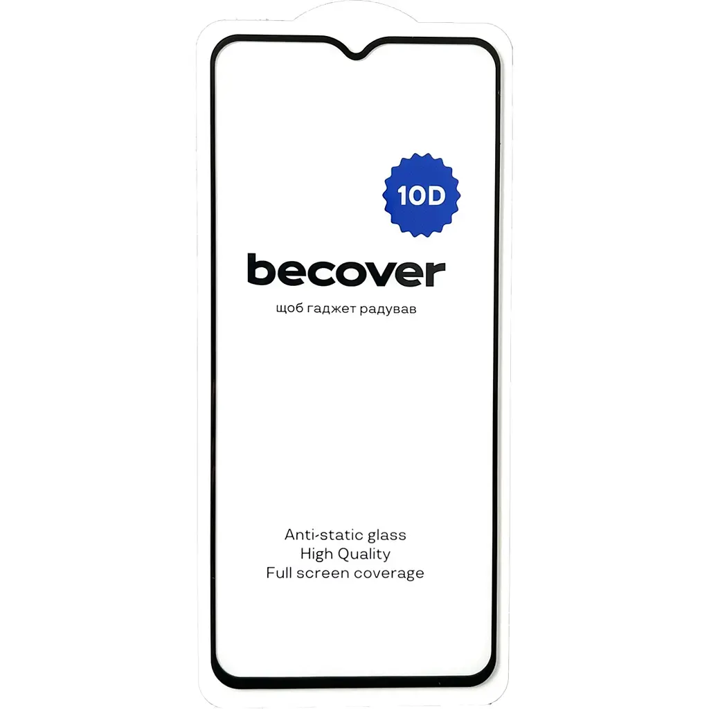 Защитное стекло BeCover для Xiaomi Redmi A1 10D Black (711525) - фото 3