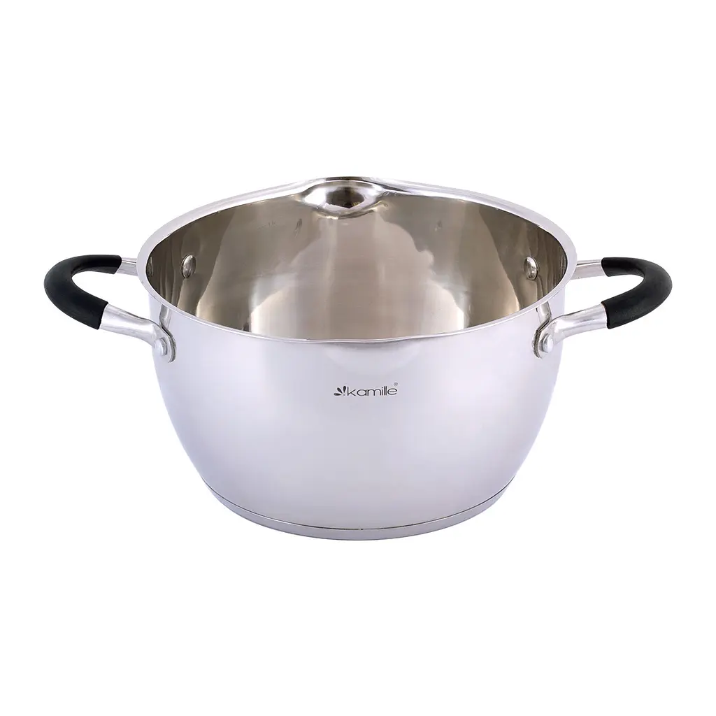 Каструля Kamille KM-5750 6.0л - фото 4