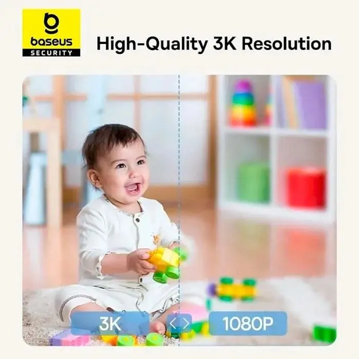 IP-камера видеонаблюдения Baseus Security P1 Indoor Camera 3K - фото 8