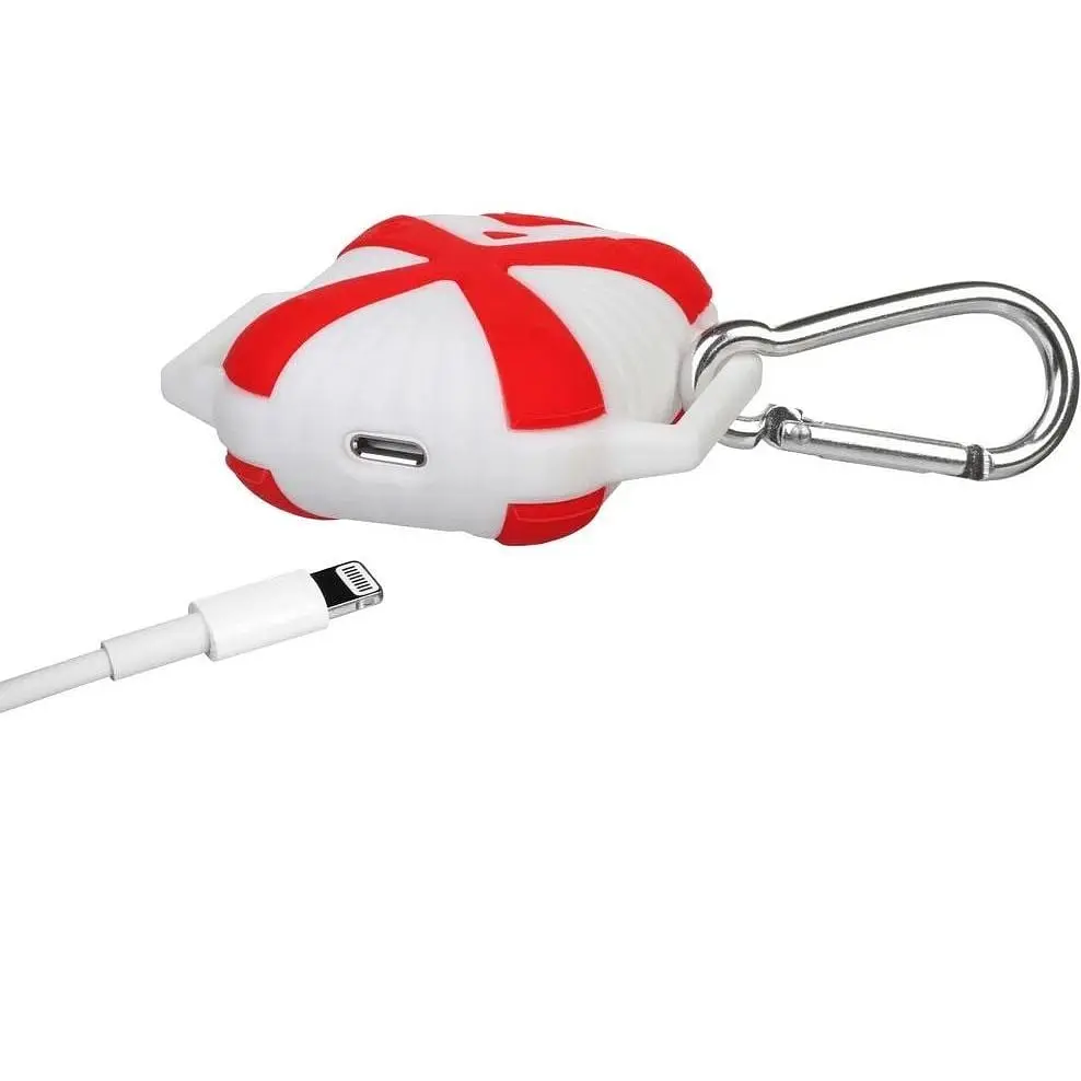 Чехол i-Smile X-HuWei для Apple AirPods IPH1443 Red+White (702334) - фото 3