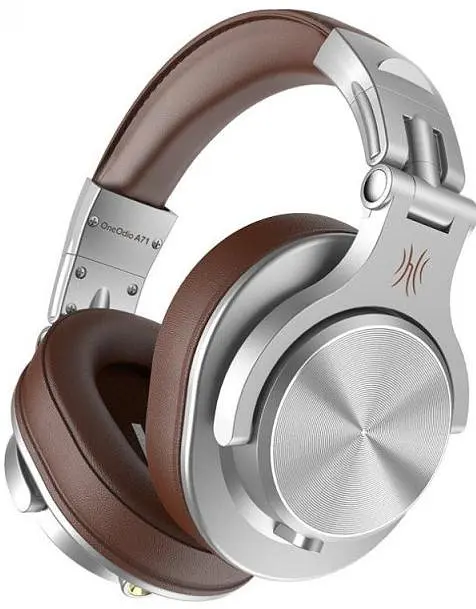 Навушники OneOdio A71 3.5 мм/6.35 мм сріблясто-коричневі (A71 Silver Brown)