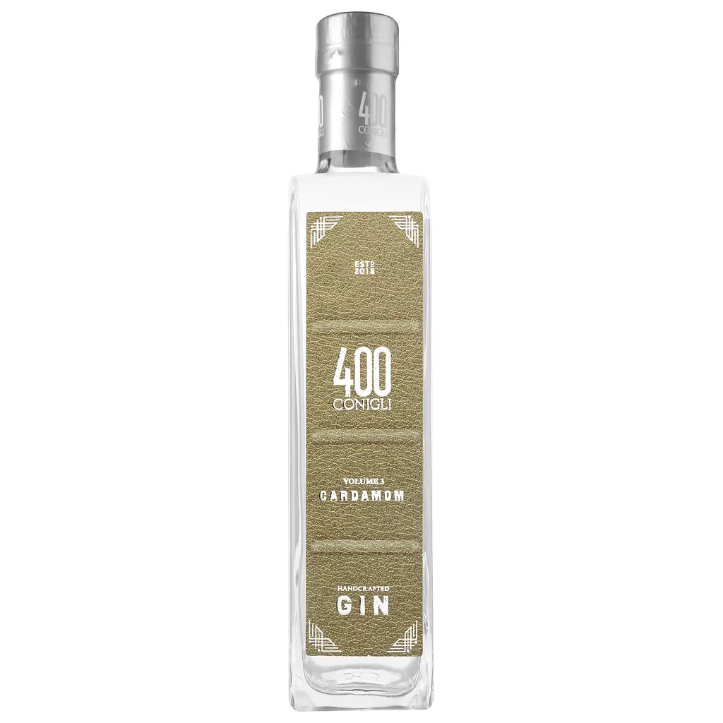 Джин 400 Conigli Volume 3 Cardamom, 41%, 0,5 л - фото 2