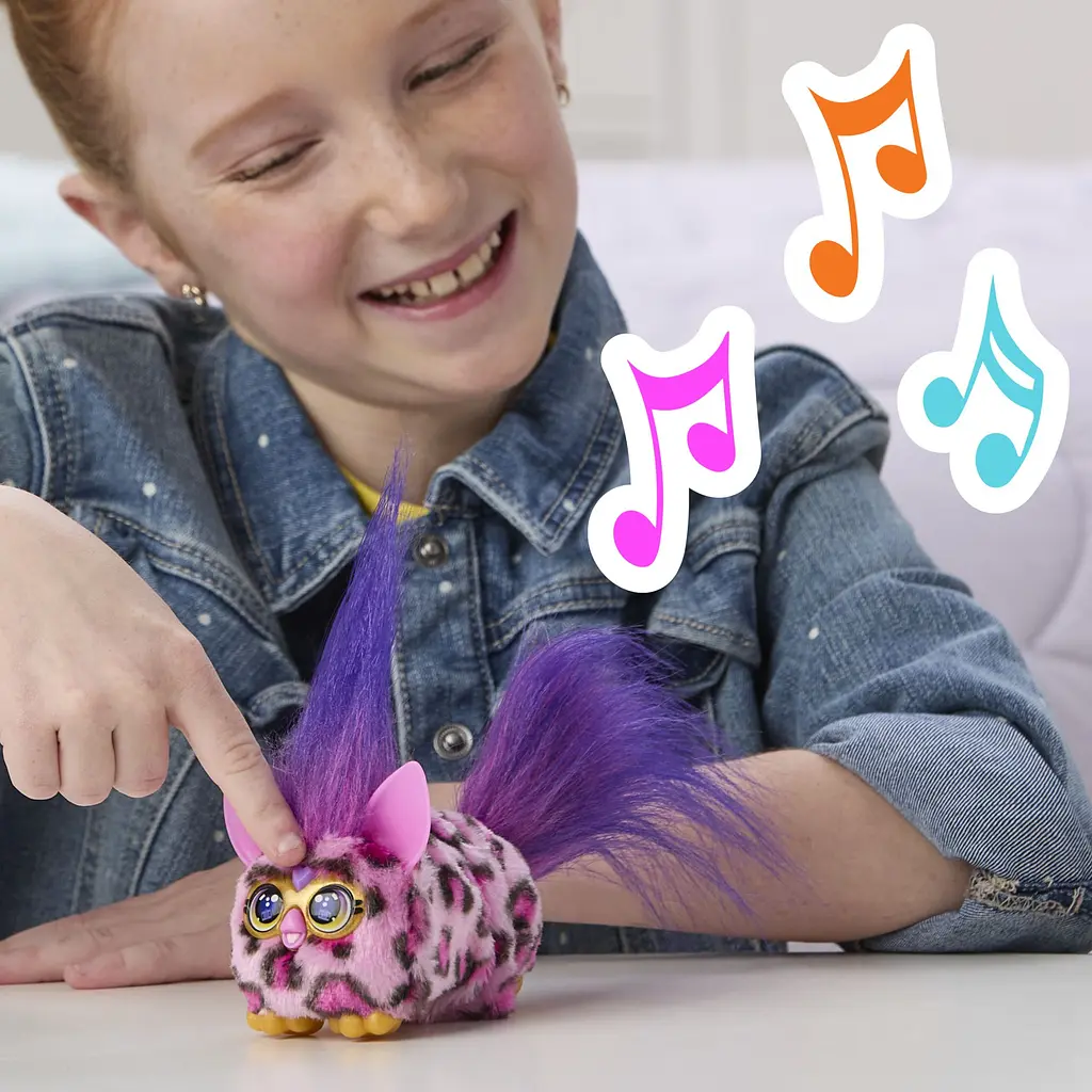  Іграшка інтерактивна Hasbro Furby DJ Furblets Kitt-Ee-Luv Mini Electronic Plush Toy (G1785) - фото 4