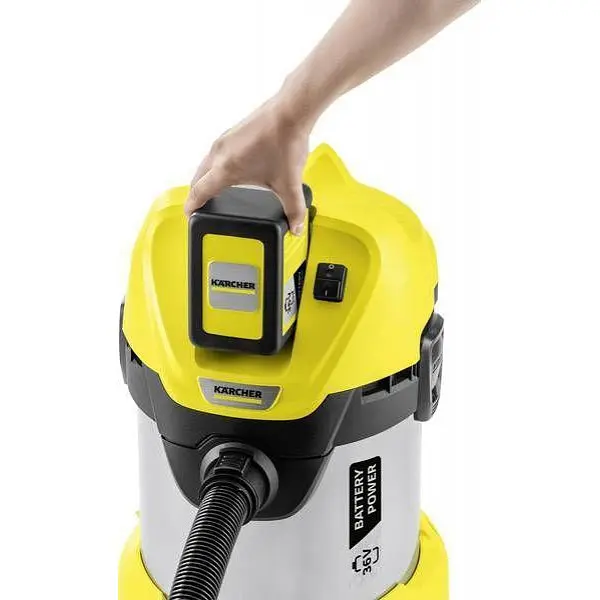 Професійний пилосос Karcher WD 3 Battery Premium (1.629-950.0) - комплектація без акумулятора - фото 2