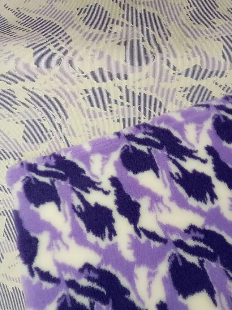 Килимок Jackson Textiles Camouflage сиреневый 80х100 см (JT-036) - фото 3