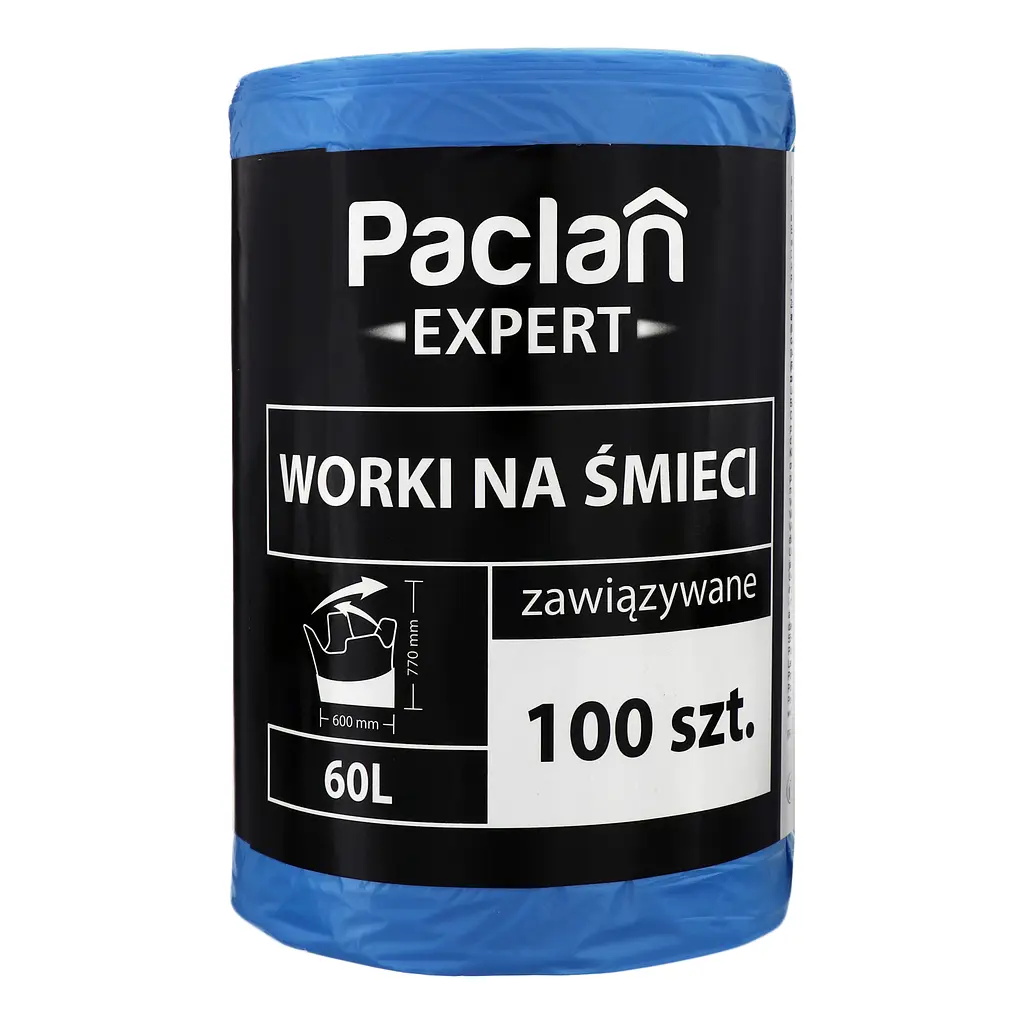 Пакеты для мусора Paclan Expert MultiTop, 60 л, 100 шт. - фото 2