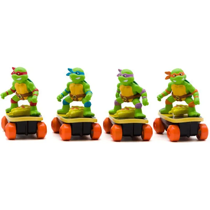 Игровой набор Funrise TMNT Ракушки-ниндзя классические Скейтбордист с лаунчером Леонардо (71040) - фото 10
