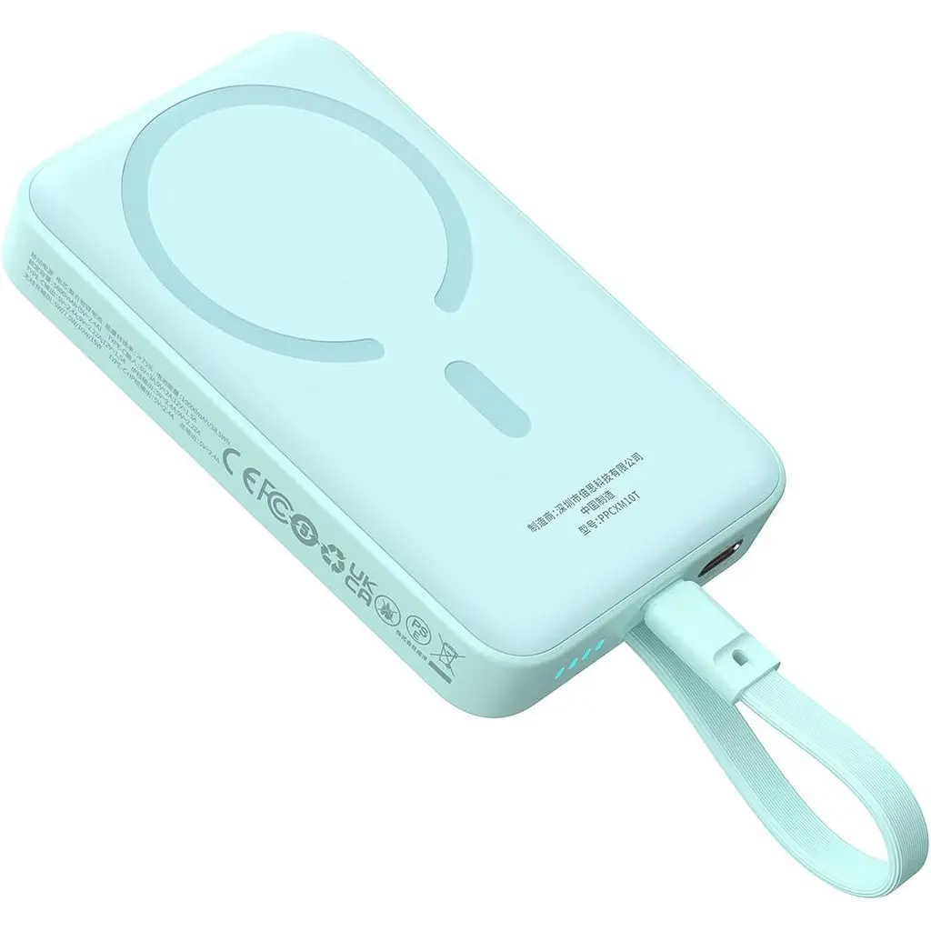 Зовнішній акумулятор Baseus Magnetic Mini 10000mAh 30W Blue [P1002210B333-00] [152271] - фото 2