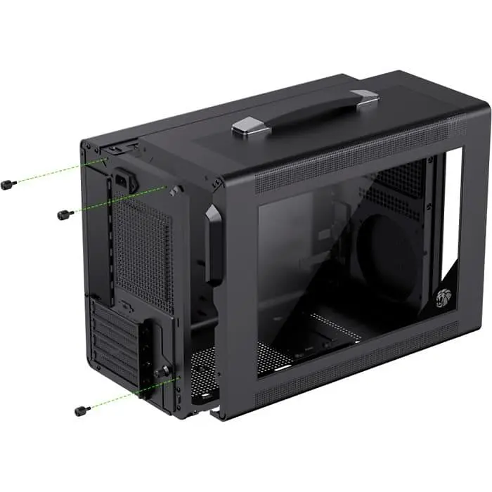Корпус GameMax Spark Air Tempered Glass без БЖ Black (Spark Air BK) - фото 11