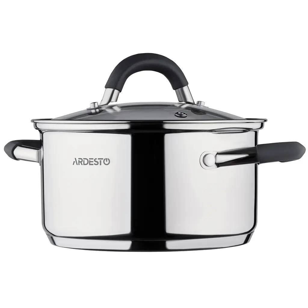 Каструля Ardesto Gemini Salerno зі скляною кришкою 2.5 л (AR1925CS) - фото 2