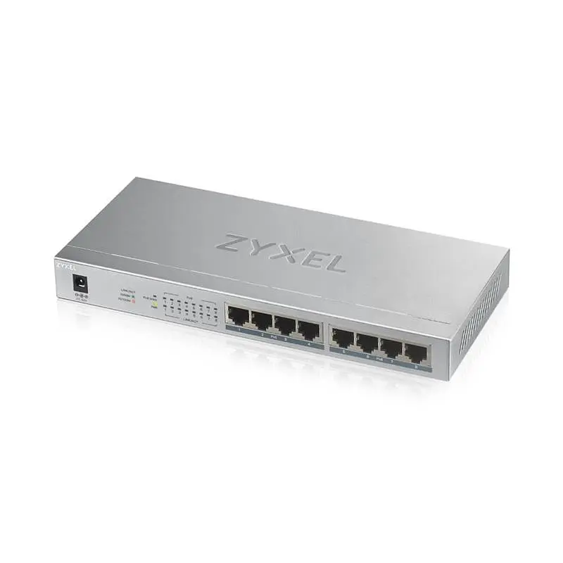 Комутатор ZYXEL GS1008HP (GS1008HP-EU0101F) - фото 2