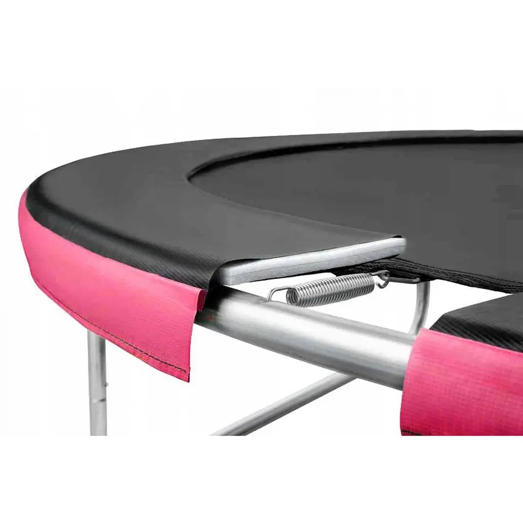 Батут із внутрішньою сіткою 4FIZJO Premium 8FT 252 см 4FJ0603 Black/Pink (P-5907739314550) - фото 3