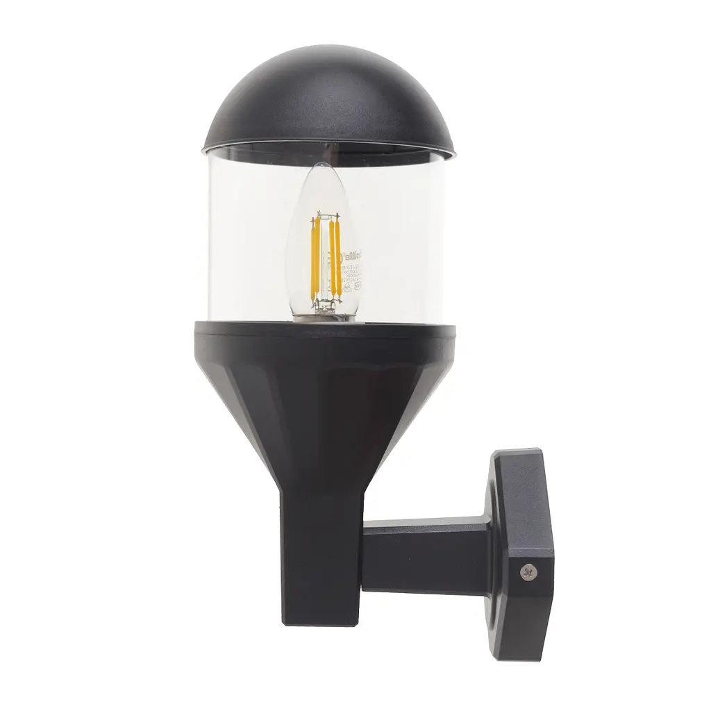 Світильник Brille фасадний E27 IP65 Black (AL-132/1) - фото 2
