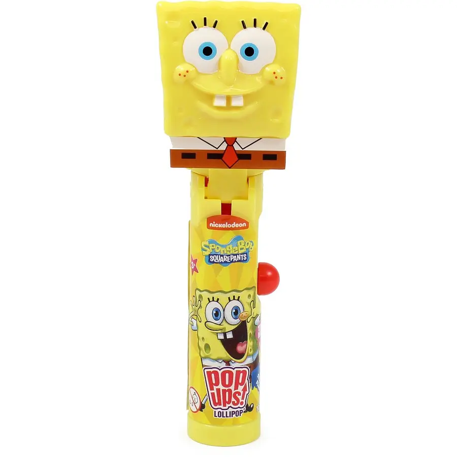 Цукерка у диспансері Sponge Bob Pop Ups 10g