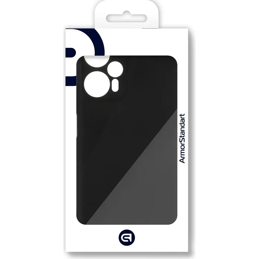 Чехол ArmorStandart Matte Slim Fit для Xiaomi Poco F5 Black [ARM68074] [85882] - фото 3