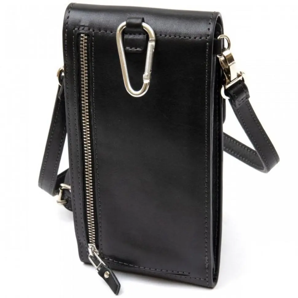 Шкіряна сумка Grande Pelle 18.5х10.5х3.5 см sum0026224 - фото 6