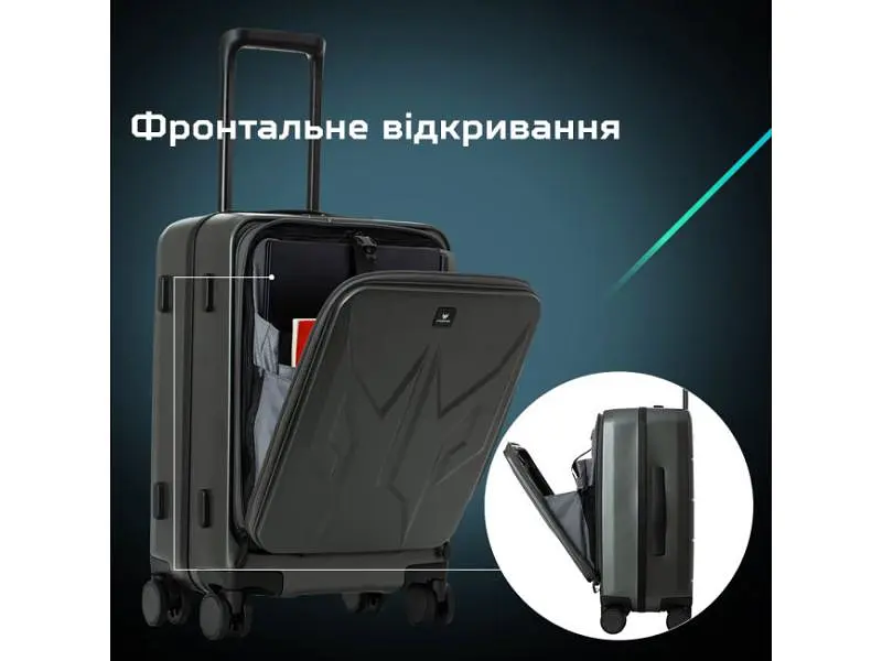Валіза Acer Predator Streetstyle 20 Black 40л (GP.BAG11.003) - фото 10