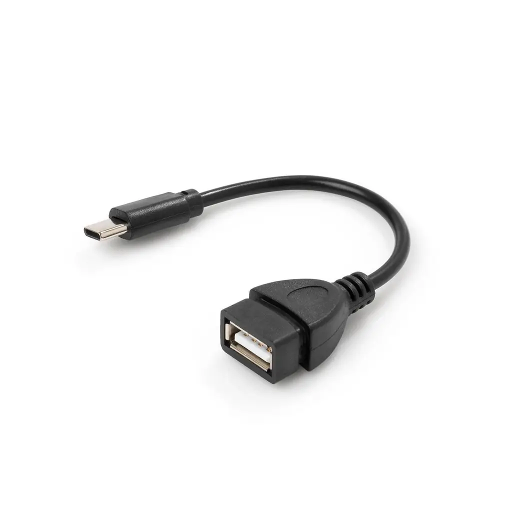 Кабель 0.2m USB 2.0 АF/Type-C Cablexpert (A-OTG-CMAF2-01)