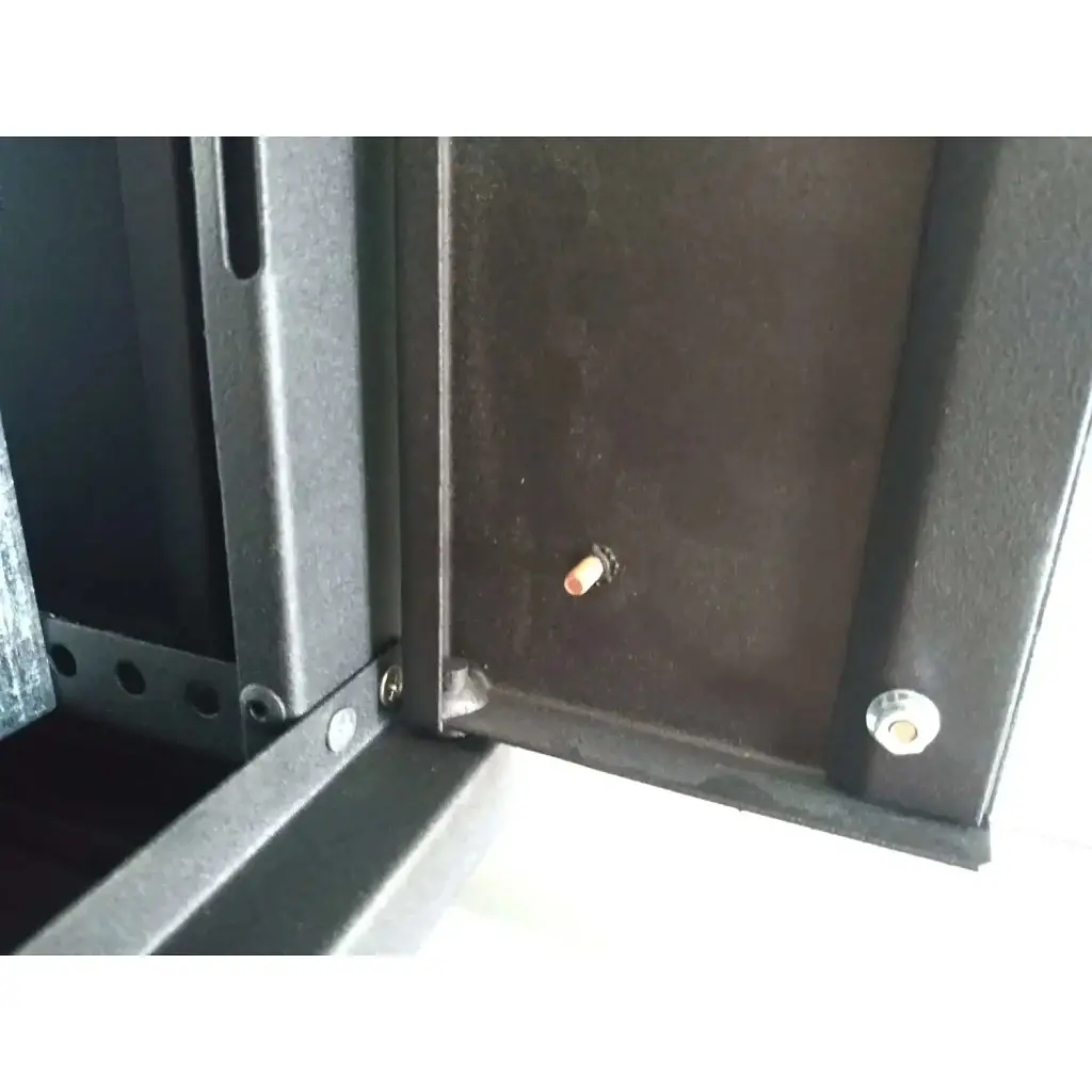 Шафа настінна Hypernet 4U 19" 600 x 350 мм чорна (WMNC-35-4U-FLAT-BLACK) - фото 5