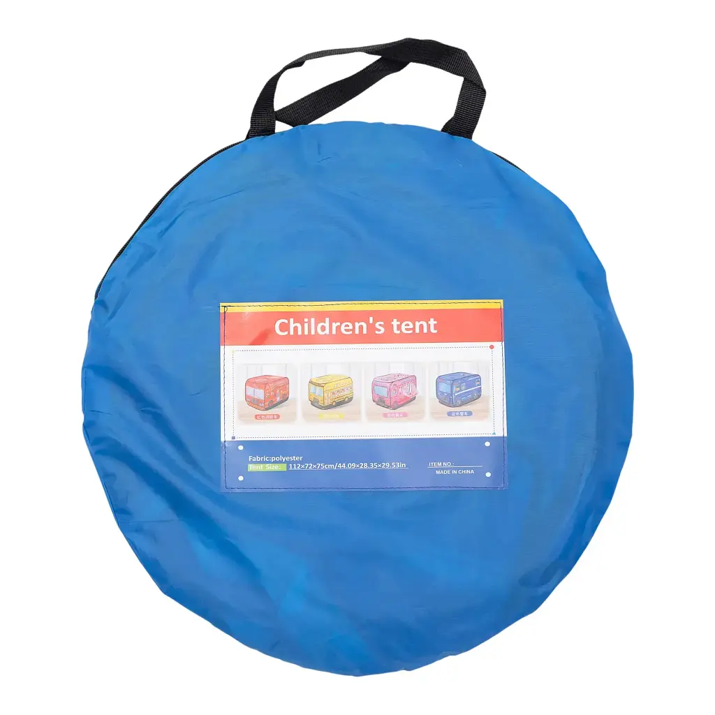 Намет дитячий ігровий LUGI HP-S-5NDBL Поліцейська машина 110х70х66 см синій - фото 9