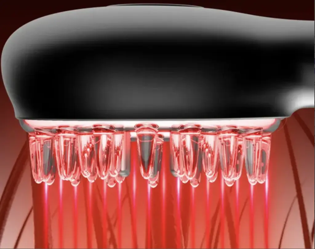 Масажний гребінець DOCO Red Scalp Care Instrument SC001 - фото 7