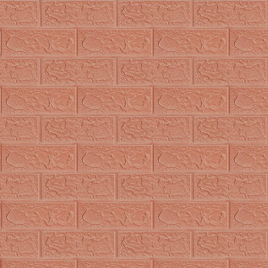 Панель стінова Sticker Wall в рулоні 3D 700х19600х3мм Пудра SW-00001919 - фото 2