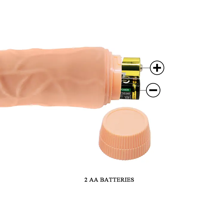 Вібратор Barbara Jeff Vibrator 7,6" Flesh - фото 8