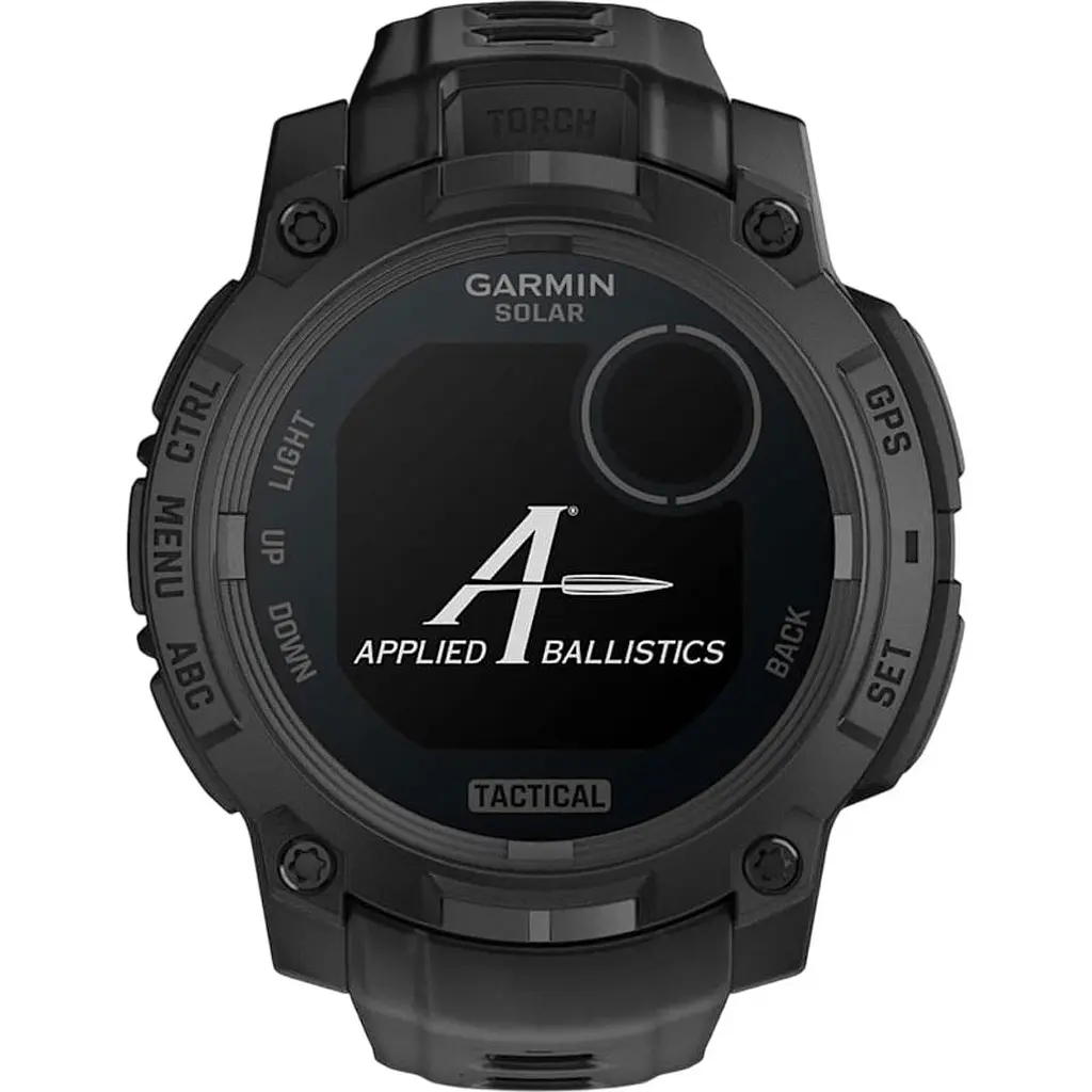 Смарт-годинник Garmin Instinct 3 Solar 45mm Tactical Edition Black with Black Band (010-02934-50) [137249] - фото 2