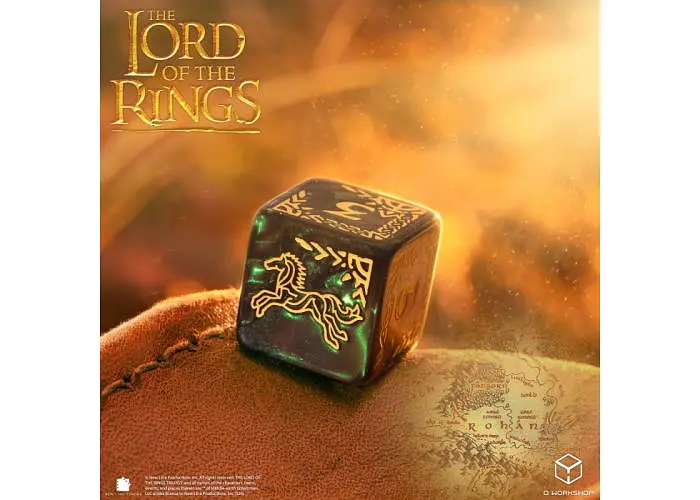 Набір кубиків The Lord of the Rings: Rohan 10xD6 Dice Set (LOTR/190166/ROH/B) - фото 3