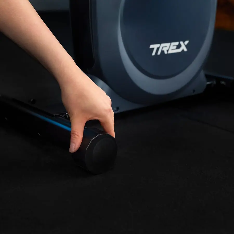 Велотренажер Trex Sport TX-350MB RIZE магнітний синій - фото 12