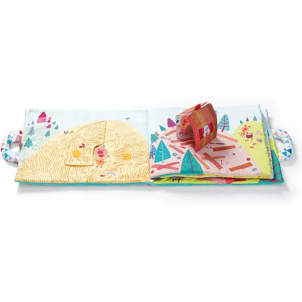 М'яка книга Lilliputiens Вовк і три порося (86862) - фото 4