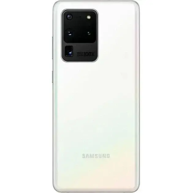 Смартфон Samsung Galaxy S20 Ultra 5G 12/256Gb Cloud White SM-G9880 (Asia) [NFC, 2 SIM, no e-SIM] - фото 2