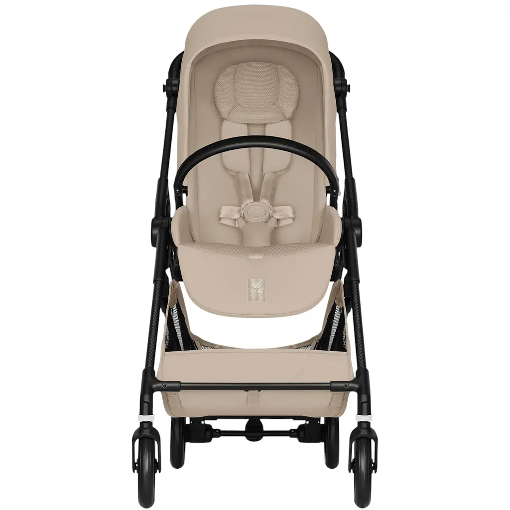 Візок Cybex Melio Carbon Almond Beige з бампером (526000767) - фото 2