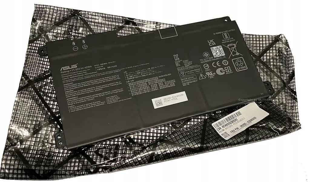 Акумулятор C31N1912, B31N1912 для ноутбука Asus E410MA, E410KA, E510KA, E510MA 42Wh (0B200-03680300), 3640 mAh - фото 4