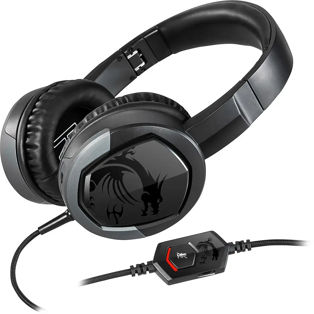 Гарнітура MSI Immerse GH30 Immerse Stereo Over-ear Gaming Headset V2 (S37-2101001-SV1) - фото 6