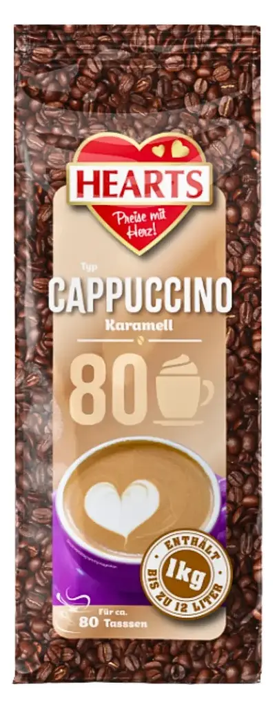 Капучино Hearts Cappuccino Caramel 1 кг