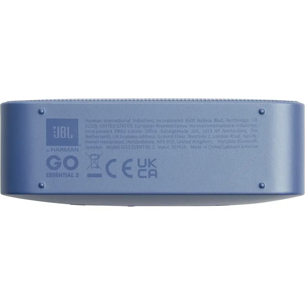 Акустична система JBL Go Essential 2 Blue (JBLGOES2BLUEU) - фото 7