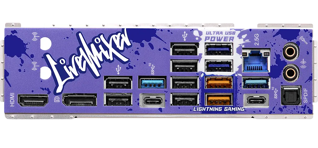 Mатеринська плата AsRock Z790 LiveMixer (Z790 LIVEMIXER) - фото 3