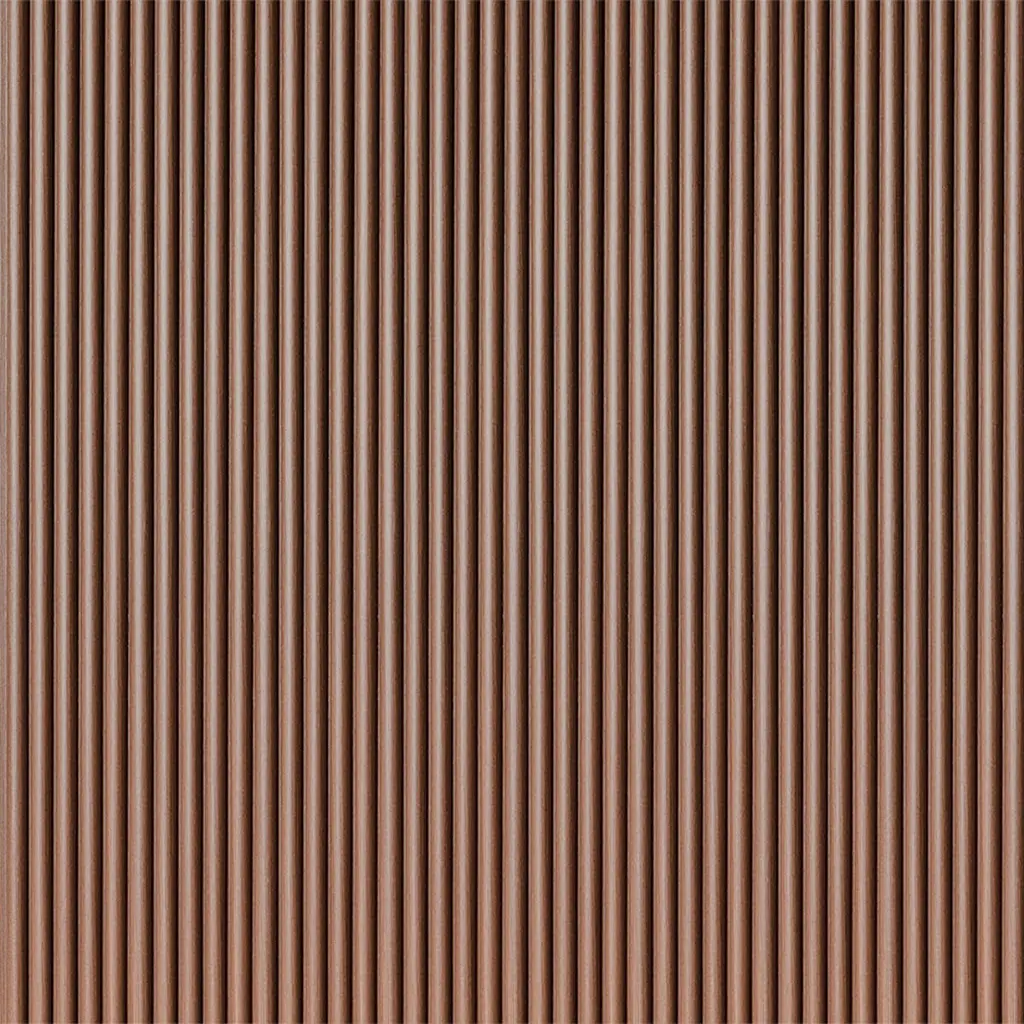 Декоративна WPC кругла стінова рейка 3000x150x15мм (D) SW-00001872 - фото 6