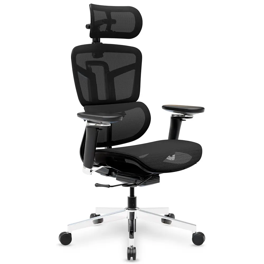 Крісло Mealux S4 Air Black (арт. HF-S4 M/B) - фото 7