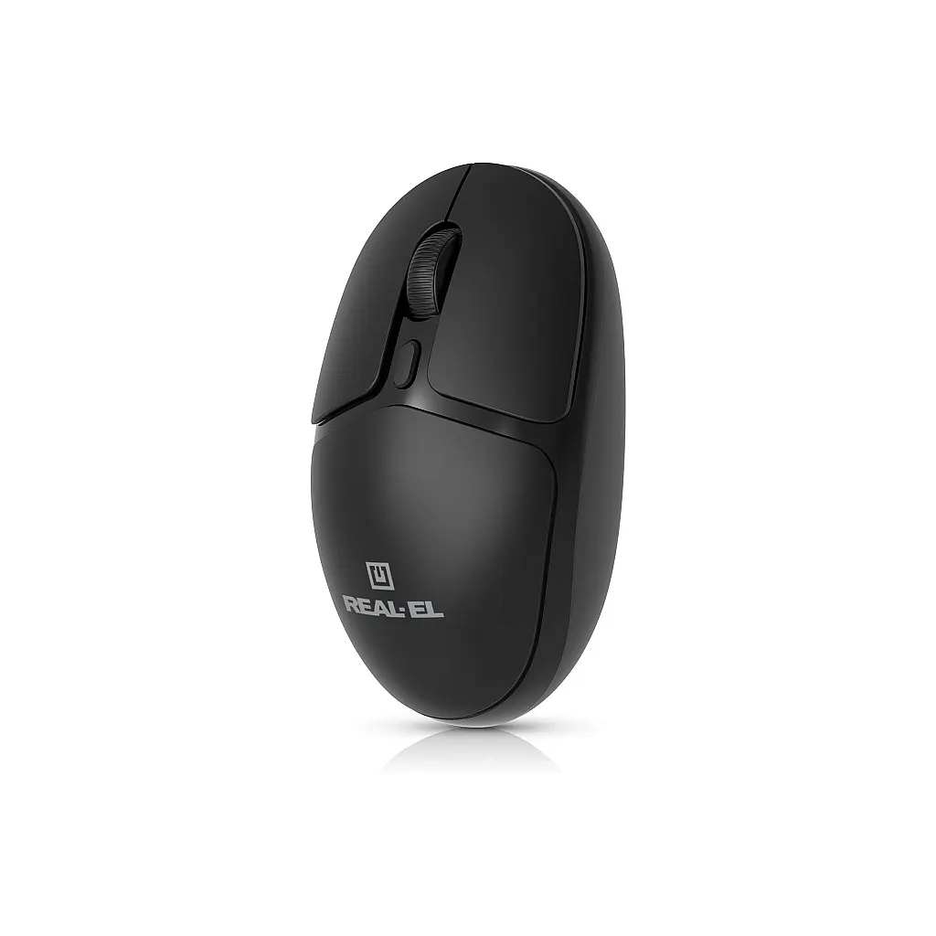 Мишка REAL-EL RM-335W Wireless Black (EL123200055) - фото 7